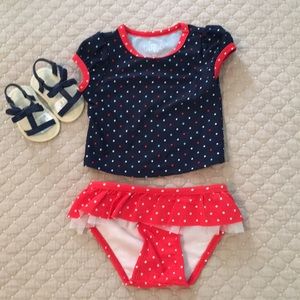 Circo Red White and Blue 3 in 1 Bikini